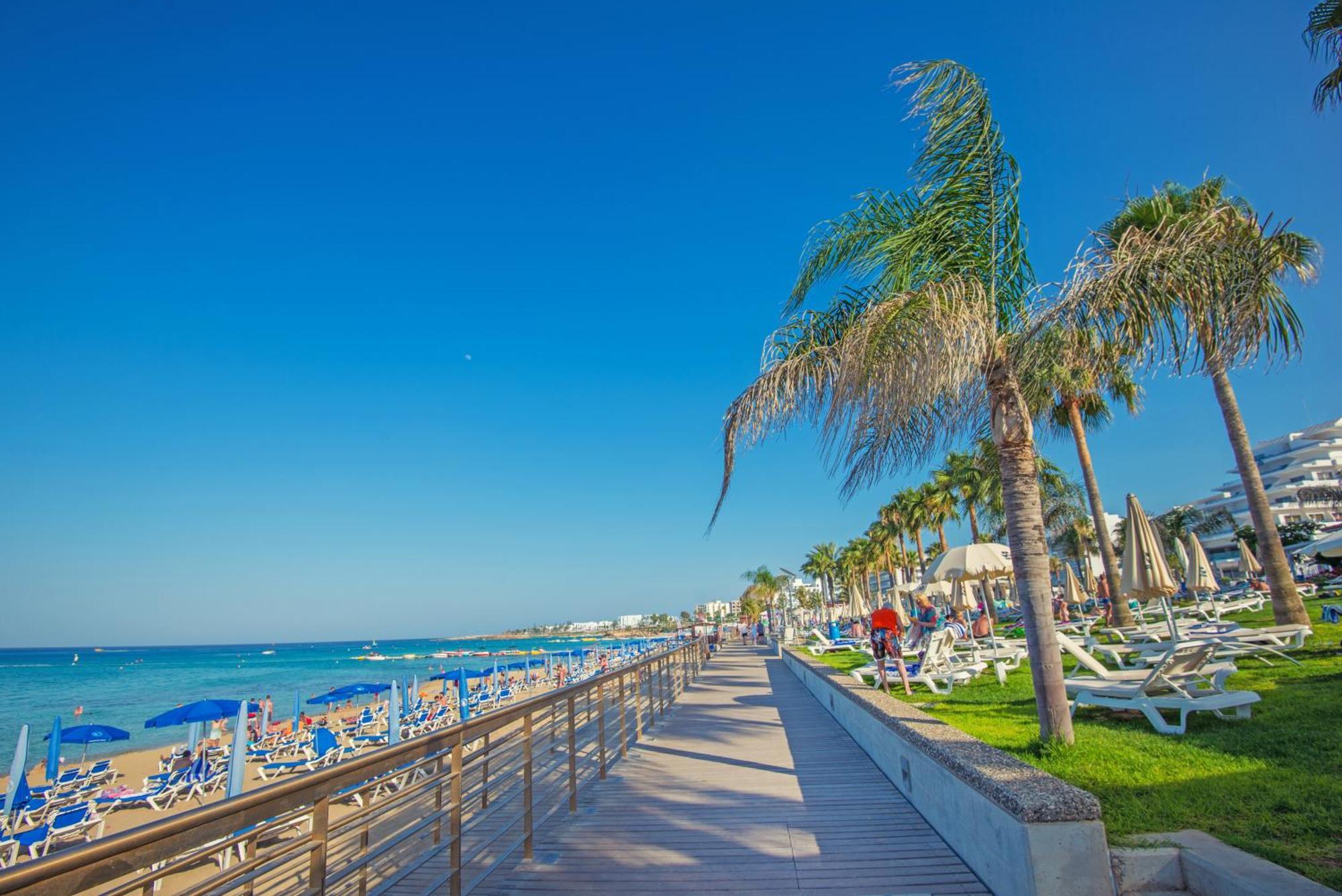 Iliada Beach Hotel Protaras Bagian luar foto