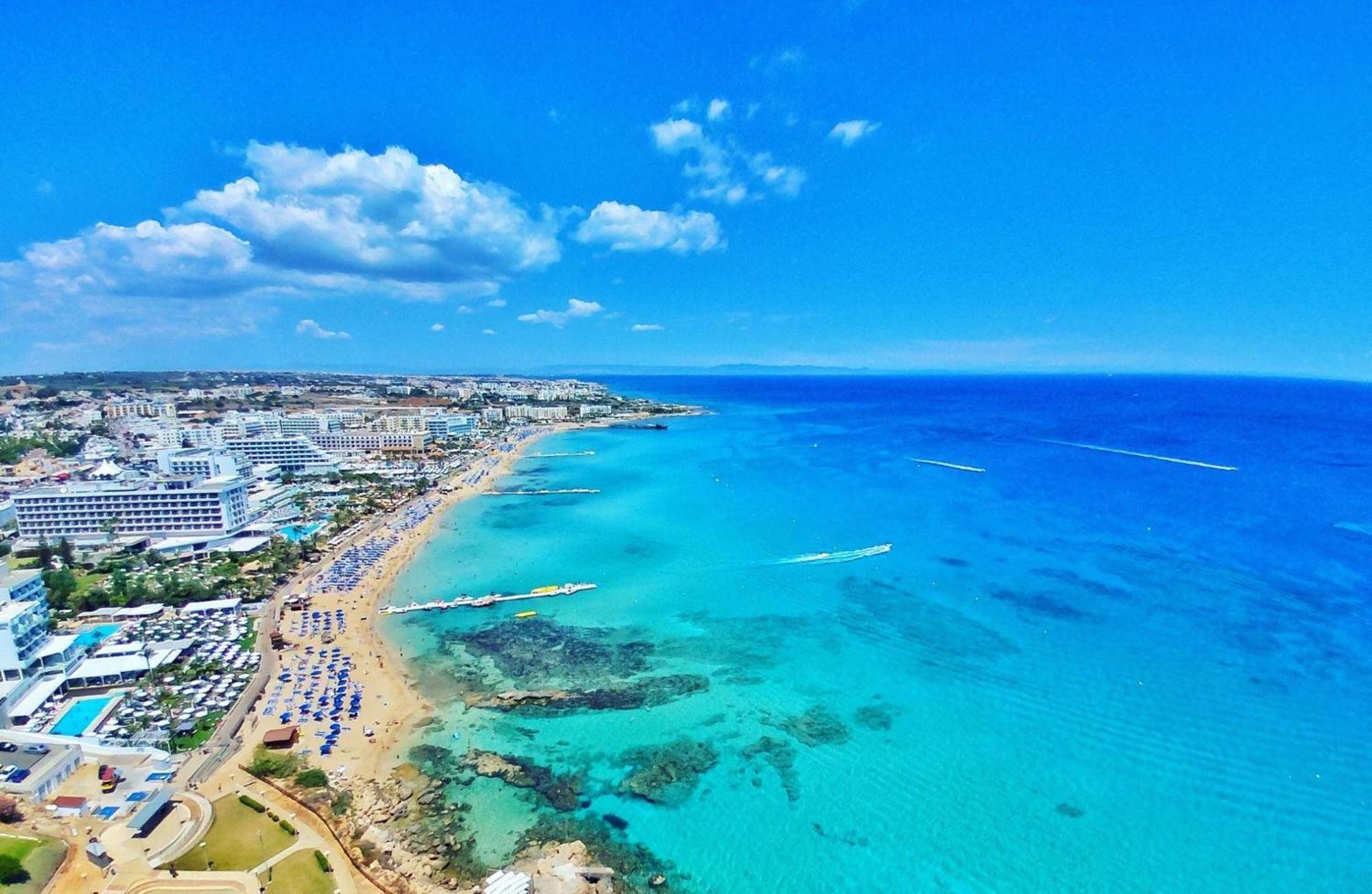 Iliada Beach Hotel Protaras Bagian luar foto